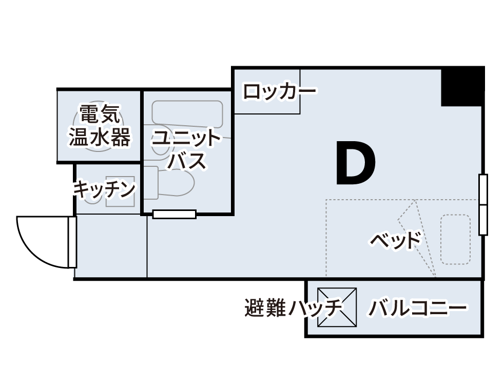 Re-room-D間取り