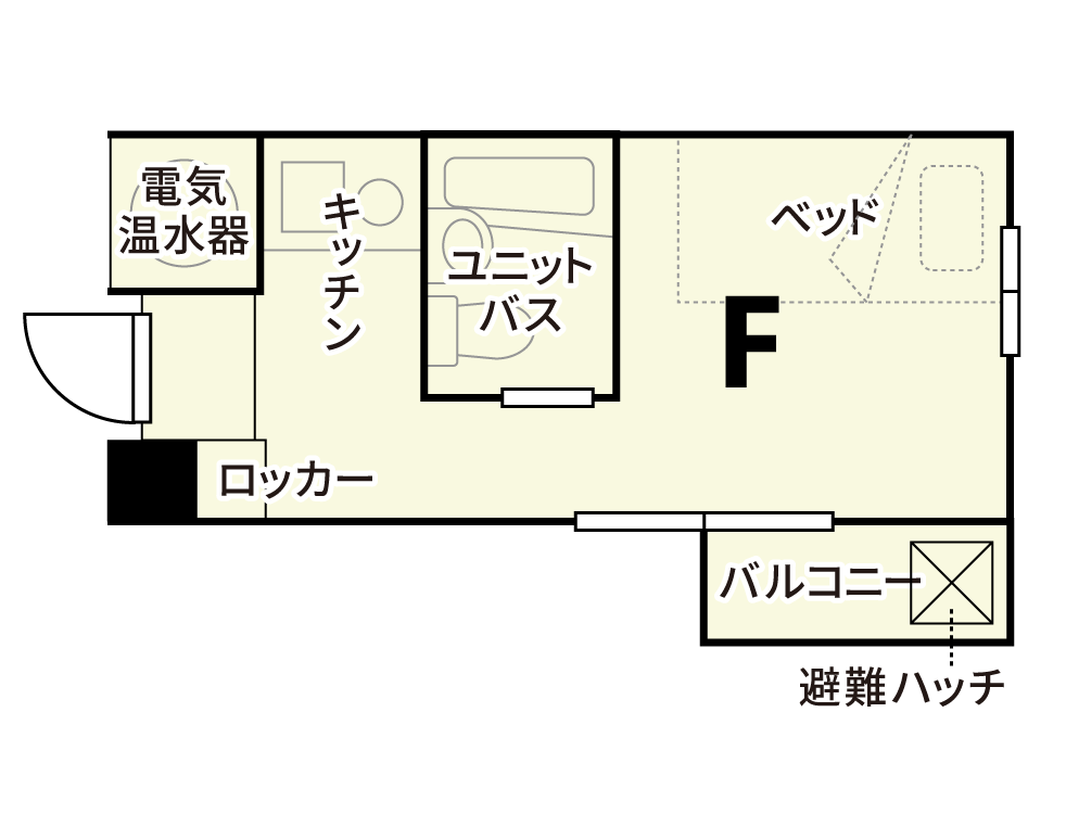 Re-room-F間取り